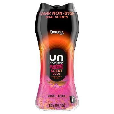 Downy Unstopables Fusions Sunset & Citrus Laundry Additive Beads - 10.7oz