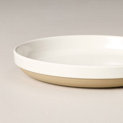 4pk 6.5" Melamine Appetizer Plates Sour Cream - Hearth & Hand with Magnolia