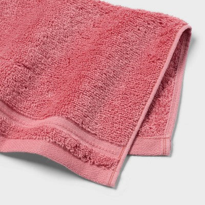 4pk Total Fresh Antimicrobial Washcloth Set Pink - Threshold
