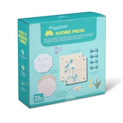 Mud Puddle Society Nature Press Garden Art Kit