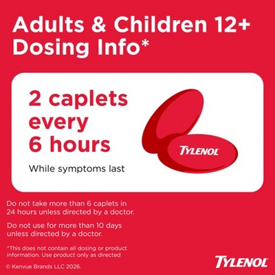 Tylenol Extra Strength Liquid Gels, Pain Reliever & Fever Reducer - Acetaminophen - 40ct
