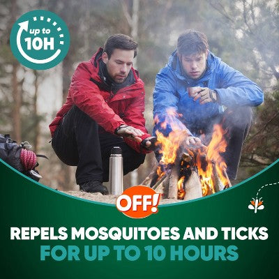 OFF! Deep Woods Max Mosquito Repellent & Tick Spray, Up to 10 Hrs of Protection & Gear Safe with Picaridin - 5oz