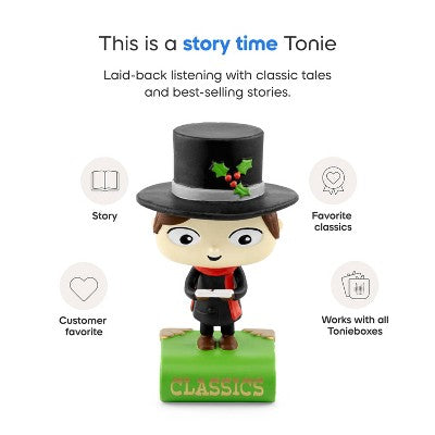 tonies Favorite Classics: A Christmas Carol & Tales Tonie Figurine *ADD 3 TO YOUR CART & 1 IS FREE!*