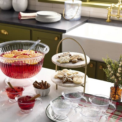 8pc Punch Bowl with Cups and Ladle - Hearth & Hand with Magnolia