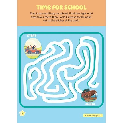 Bluey Stickertivity: Best Friends - by Dienesa Le (Paperback)