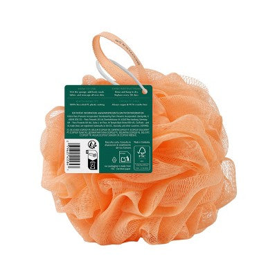 EcoTools Delicate EcoPouf Bath Sponge - Pastel Orange