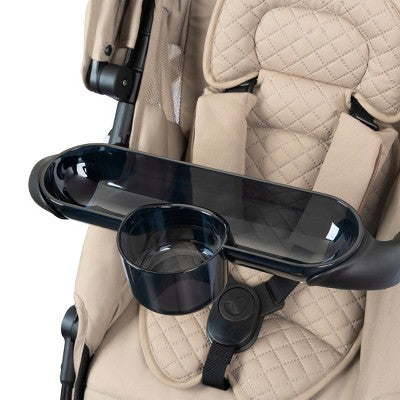 Evenflo Shyft Intuiti+ Travel System Featuring Revolve180 LiteMax NXT with Sensory Soothe - Travertine (LOCAL PICKUP ONLY)