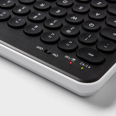 Wireless Keyboard - heyday - Black/White
