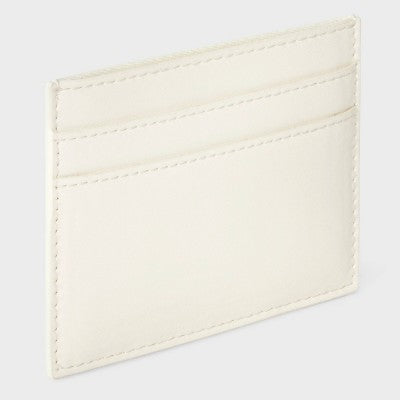 Basic Card Case Wallet - A New Day White