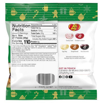 Jelly Belly Holiday Favorites Christmas Candy Candies - 3.5oz