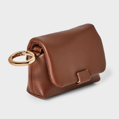 Mini Sophie Clip-on Pouch - A New Day Brown