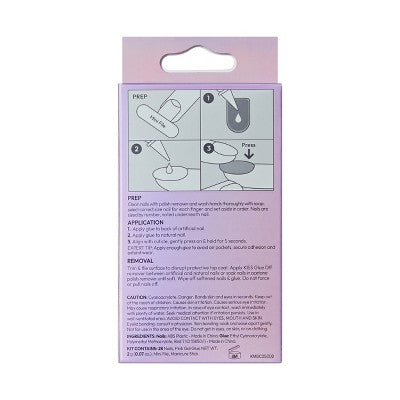 KISS Products Design Fake Nails - We Back - 31ct