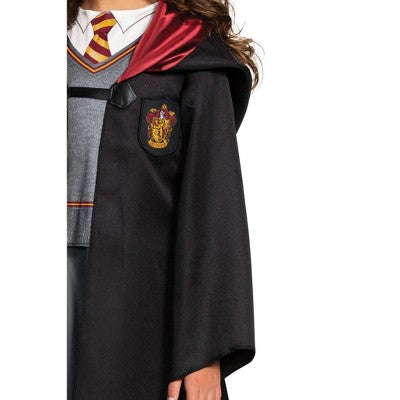 Kids' Harry Potter Hermione Granger Classic Halloween Costume Dress with Attached Robe M (7-8): Hermione Costume for Kids
