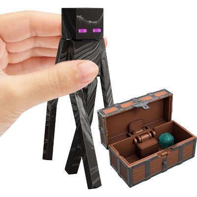 Minecraft Enderman Action Figure & Accessories, Toy Set Inspired by A Minecraft Movie