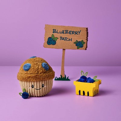 5.5'' Blueberry Muffin Plush - Gigglescape