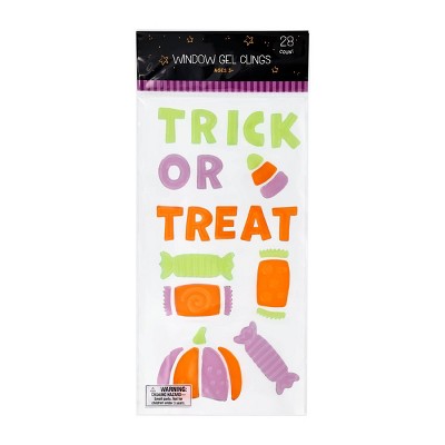 Gel Clings Trick Or Treat - Bullseye's Playground