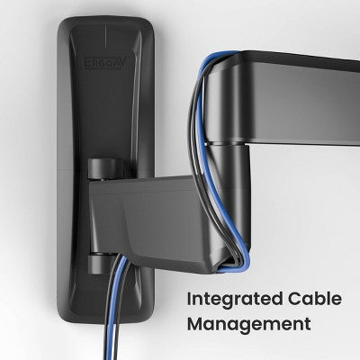 ErgoAV Medium Motion TV Wall Mount 32"- 65" TVs: Swivel Extendable Full Motion Steel (LOCAL PICKUP ONLY)
