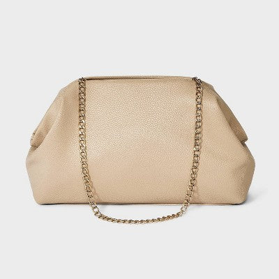 Oversized Clutch - A New Day Tan