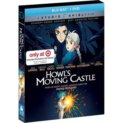 Howl's Moving Castle (Blu-ray + DVD) (Line Look + Cards) *ADD 3 TO YOUR CART & 1 IS FREE!*