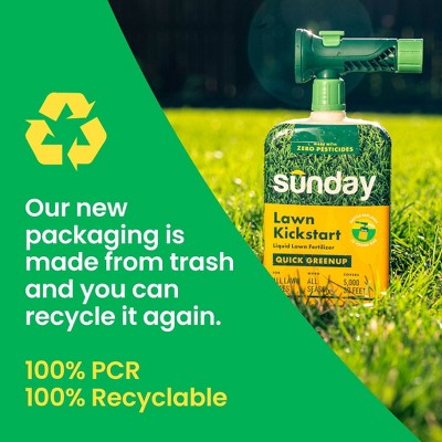 Sunday Lawn Kickstart Bottle Lawn Fertilizer 42fl oz