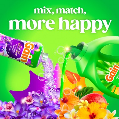Gain Island Fresh Liquid Laundry Detergents 100 Loads - 132oz: Cold Water Detergent, Spill-Resistant Lid, Concentrated