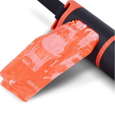 Glad For Pets Bright Leash Dog Waste Bag Dispenser with Flashlight & Lantern - 15ct
