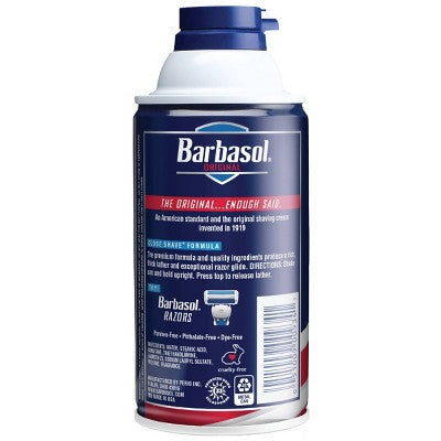Barbasol Men's Shaving Cream - Original - 10oz