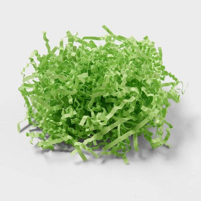 1.5oz Paper Shred Filler Green - Spritz