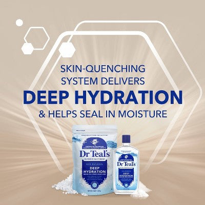 Dr Teal's Skin Renewal Deep Hydration Serum Foaming Bath - 24 fl oz