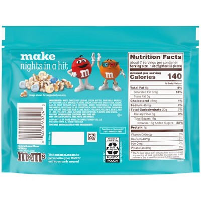 M&M's White Chocolate Marshmallow Crispy Sharing Chocolate Candies - 7.40oz