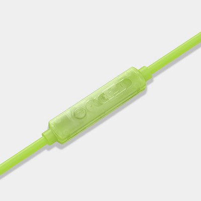 Jelly Wired Headphones - heyday Lime Green