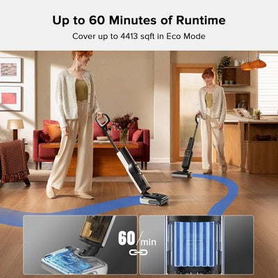 Roborock F25 Cordless Wet Dry Vacuum Cleaner, Floor Washer, Self-Cleaning & Drying System, 60 Min Run Time, Zero-Tangle & Streak-Free (LOCAL PICKUP ONLY)