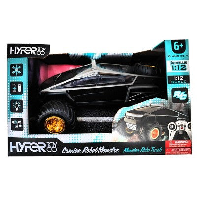 Hyper Monster Robo Truck Remote Control Vehicle (Gold Edition) 1:12 Scale - 2pk