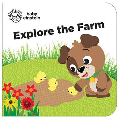 Baby Einstein Farm Animals My First Library 12 Book Set (Board Book)