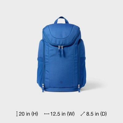 20" Sports Ball Bag Backpack - All In Motion Blue