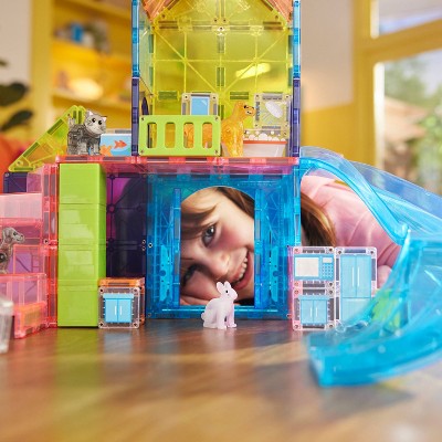 MAGNA-TILES Pet Playhouse Magnetic Building Set