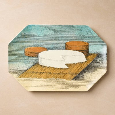 10"x15" Melamine Hexagon Cheese Serving Platter - John Derian for Target