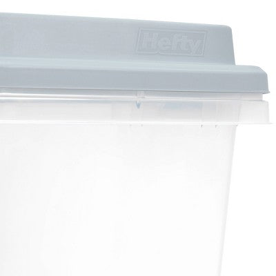Hefty 98.5qt Hi-Rise Clear Divided Storage Container (LOCAL PICKUP ONLY)