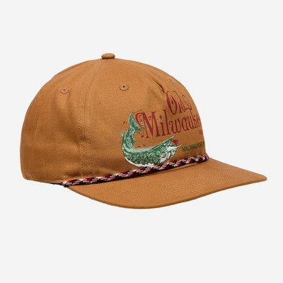 Men's Old Milwaukee Baseball Hat - Rust