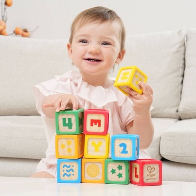 Hape My First Wooden Blocks Stacking Toy