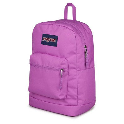 JanSport Cross Town Plus 17" Fits 15" Laptop Water Resistant Backpack - Fuchsia