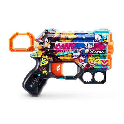 XSHOT Skins Sonic the Hedgehog Hyper Spike Menace Toy Dart Blaster by ZURU