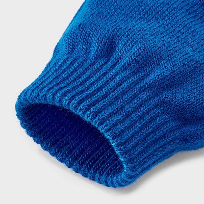 Kids' 3pk Value Glove - Cat & Jack Gray/Black/Blue