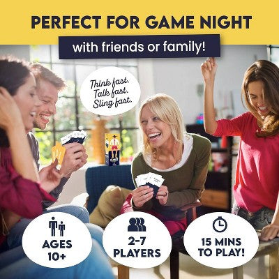 Blue Orange Slingz The hilarious Game of Categories Game