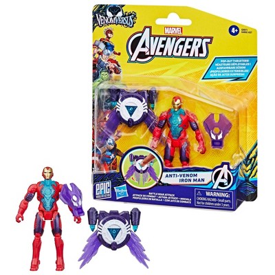 Marvel Avengers Venom vs Epic World of Action Anti-Venom Iron Man Action Figure