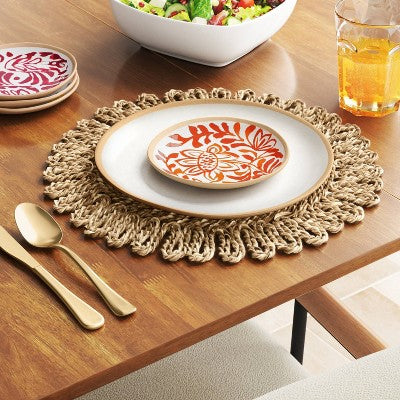 6" 4pk Melamine Appetizer Plates - Threshold