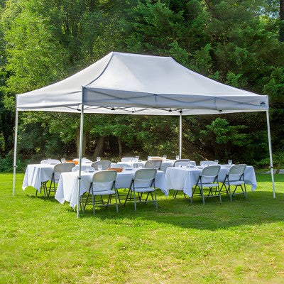 Caravan Canopy TitanShade 10 by 15 Foot Instant Steel Frame Canopy Kit, White (LOCAL PICKUP ONLY)