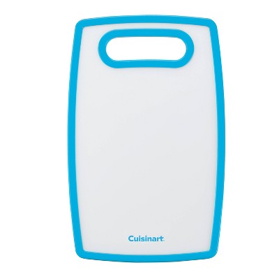 Cuisinart 3pc Dual Sided Cutting Board & Cutlery Set: Stainless Steel Knife Set, Nonstick Coating, Vibrant Blue