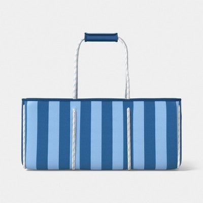 XL Beach Bag Blue Stripe - Sun Squad