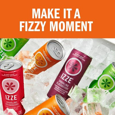 IZZE Clementine Sparkling Juice - 6pk/8.4 fl oz Cans